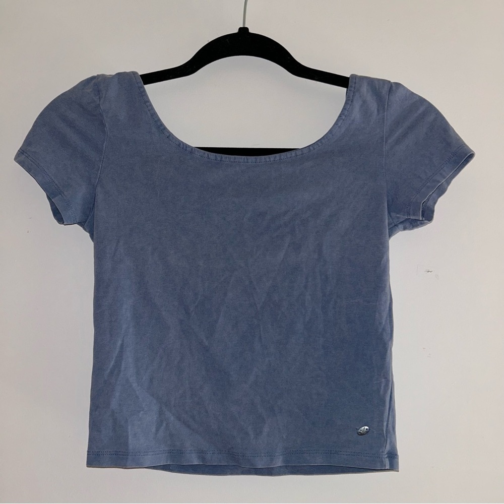 American Eagle Cotton Stretch Crop Top Size Small